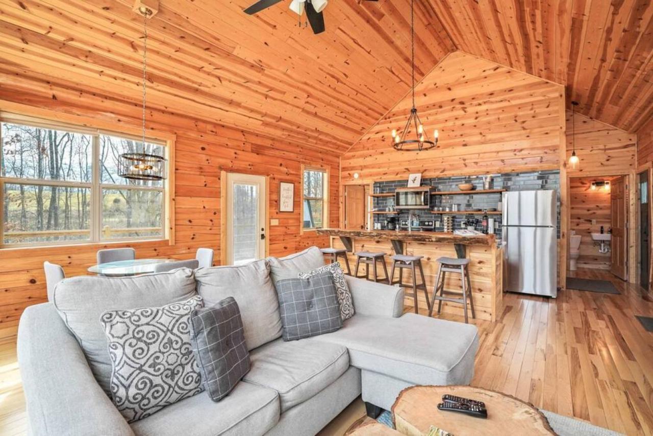 Fern Haven A Modern Take On Hocking Hills Cabins Stella Εξωτερικό φωτογραφία
