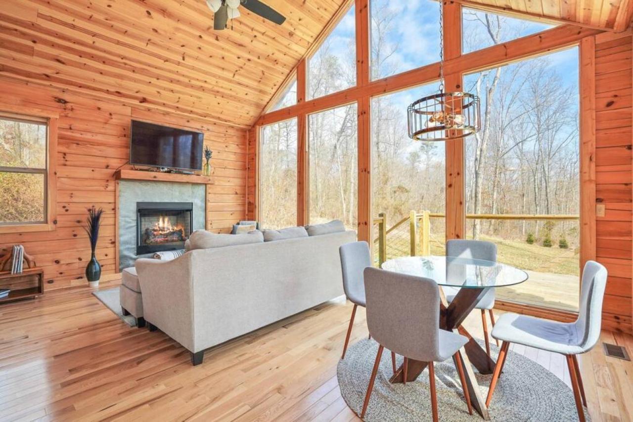 Fern Haven A Modern Take On Hocking Hills Cabins Stella Εξωτερικό φωτογραφία