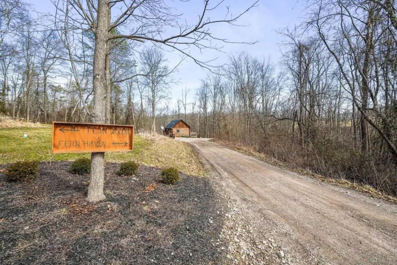 Fern Haven A Modern Take On Hocking Hills Cabins Stella Εξωτερικό φωτογραφία